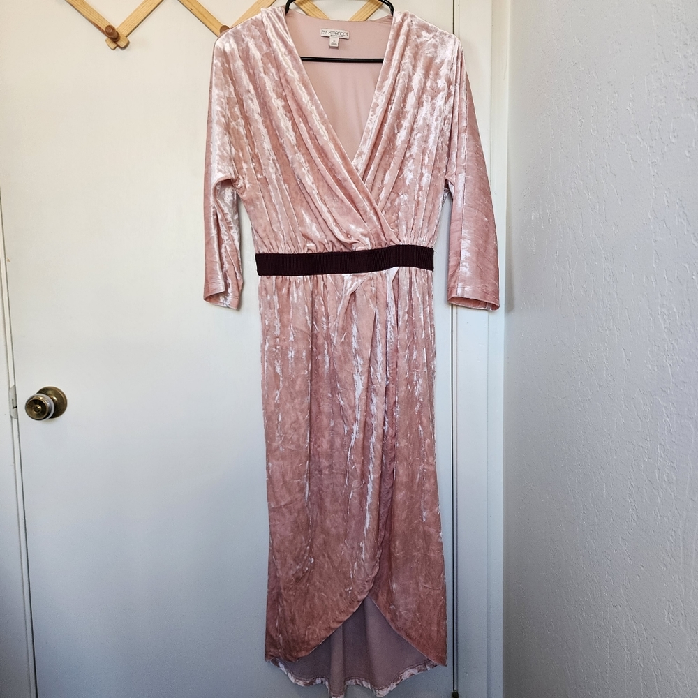 Women's pink blush Isabel Maternity Maternity size s/m 3 lot dress bundle